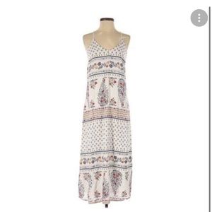 Old Navy Lined Floral Multicolor Maci Dress